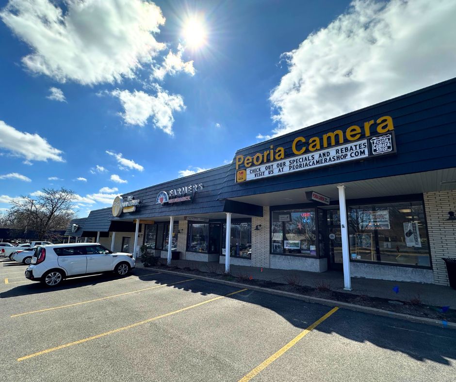 the front of Peoria Camera Shop
