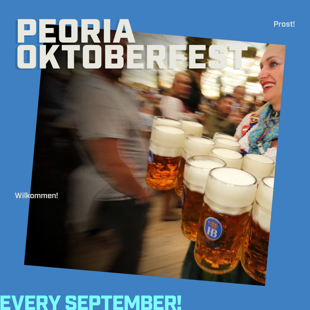 Peoria Oktoberfest graphic