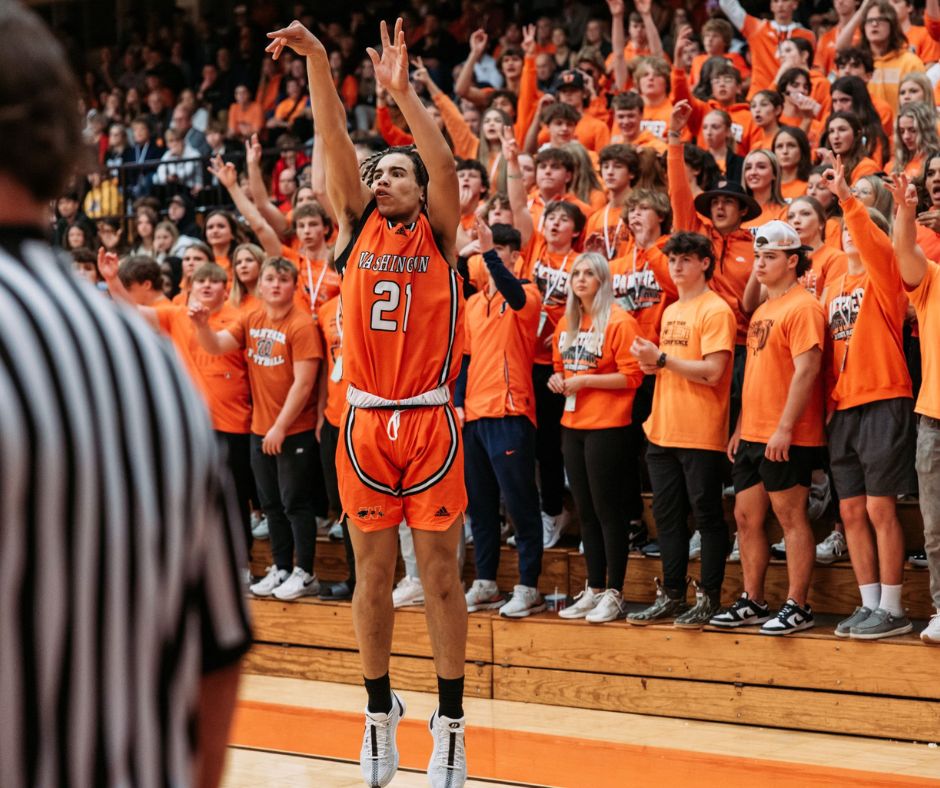 basketball player shooting a basketball