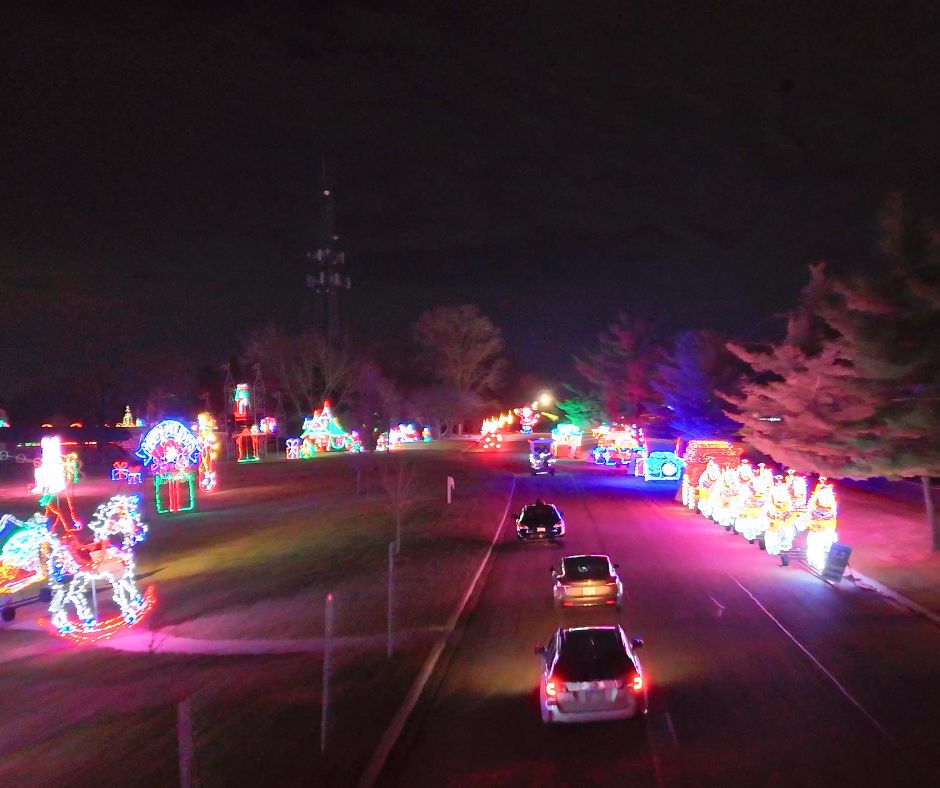 the Festival of Lights East Peoria Illinois (FOLEPI)